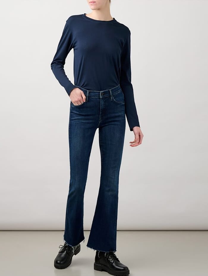 High waisted hotsell flare jean
